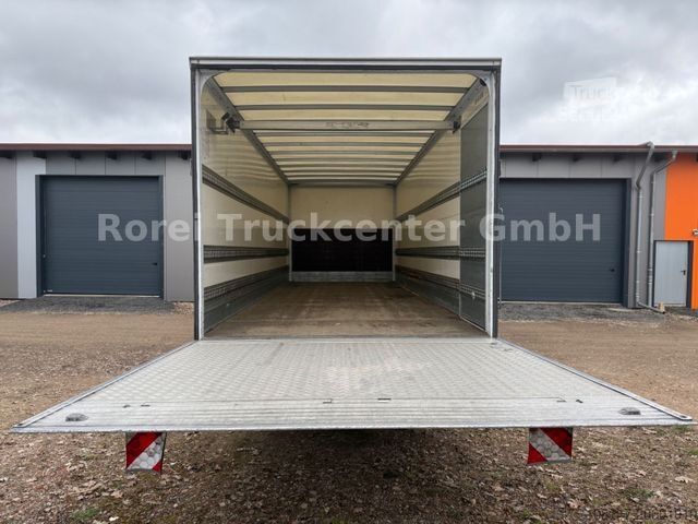 Camión caja MERCEDES-BENZ 1218 Atego E5 EEV, Blattfeder, LBW 1,5to