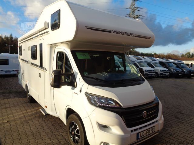 Alkovu-matkailuauto WEINSBERG CaraHome 700 DG *viele Extras*