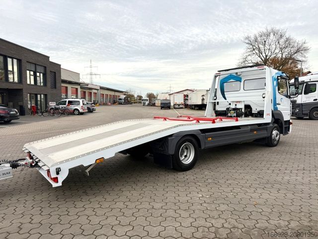 Autodraagtruck MERCEDES-BENZ Atego 918L Autotransporter mit BFZ Anhänger