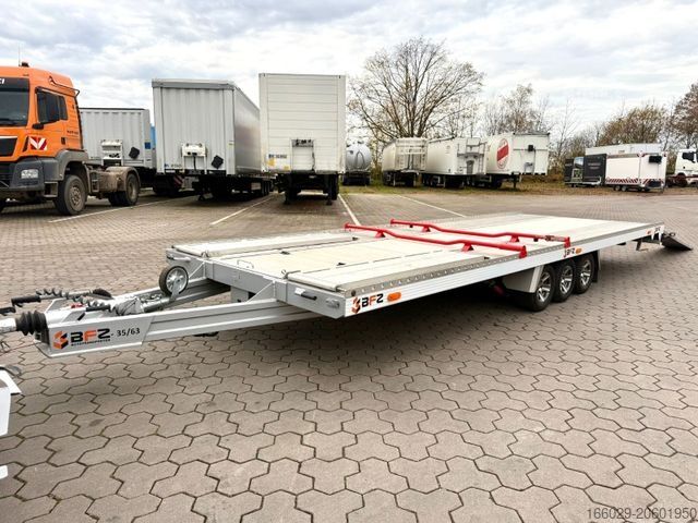 Autodraagtruck MERCEDES-BENZ Atego 918L Autotransporter mit BFZ Anhänger