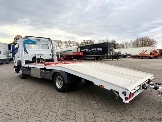 Fourgon porte-voitures MERCEDES-BENZ Atego 918L Autotransporter mit BFZ Anhänger