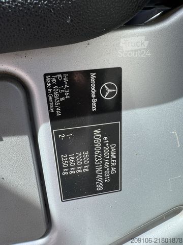 شاحنة صغيرة بيك أب MERCEDES-BENZ Sprinter 319 cdi V6 Allrad 4x4 Doka+Pritsche