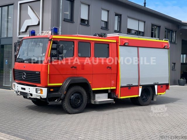 Camião de caixa fechada MERCEDES-BENZ 917 AF