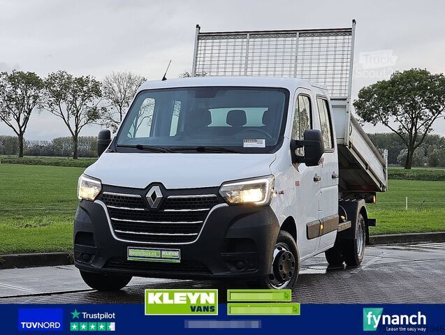  RENAULT MASTER 2.3 Dubbele Cabine Kipper Kist Dubbelluc...