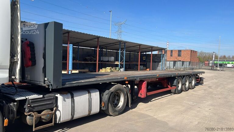 Trailer πλατφόρμας Samro ST39 (DRUM BRAKES / FREINS TAMBOURS)