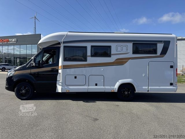 Pusiau integruotas kemperis MALIBU T 480 RB QB K+ACC+Markise+TV+LED+Kaffeemaschine