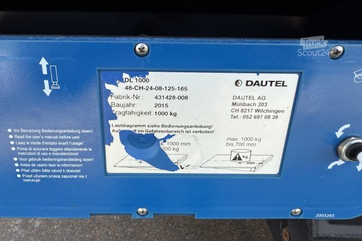 Camion frigorifique Mercedes-Benz Atego 1021 Eiswagen Hebebühne / Swiss-Vehicle