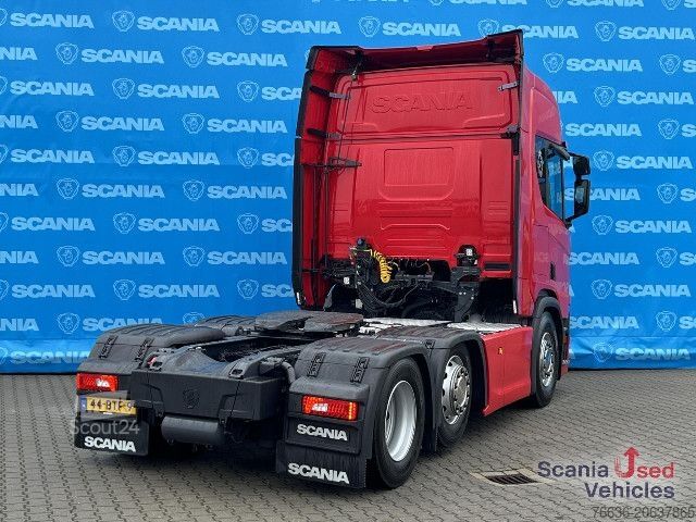Tracteur routier standard Scania R 450 A6x2/4NA RETARDER PTO P-AIRCO LED NAVI