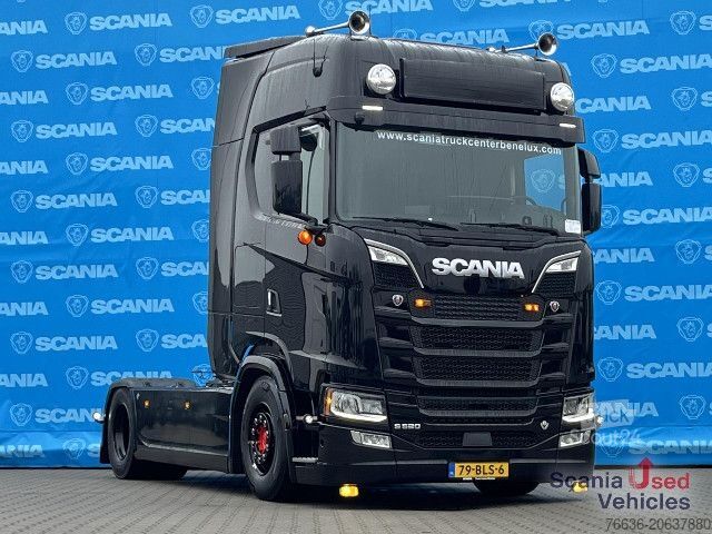 Tracteur routier standard Scania S 520 A4x2NB V8 RETARDER DIFF-L FULL AIR 9T P-AIRC