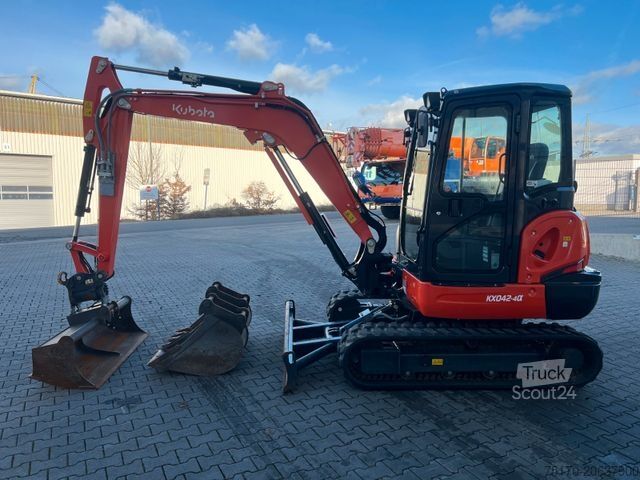 Minibagger KUBOTA KX042-4A / nur 1.462h! / 2022