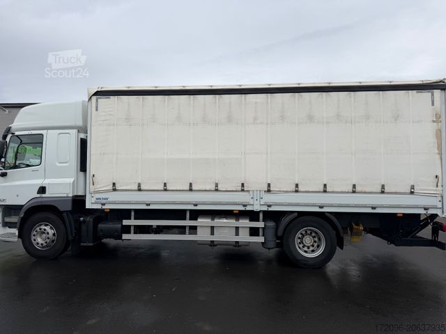Kamion sa ravnom platformom i ceradom DAF CF 400FA Pritsche/Plane, Edscha, Retarder, Lbw