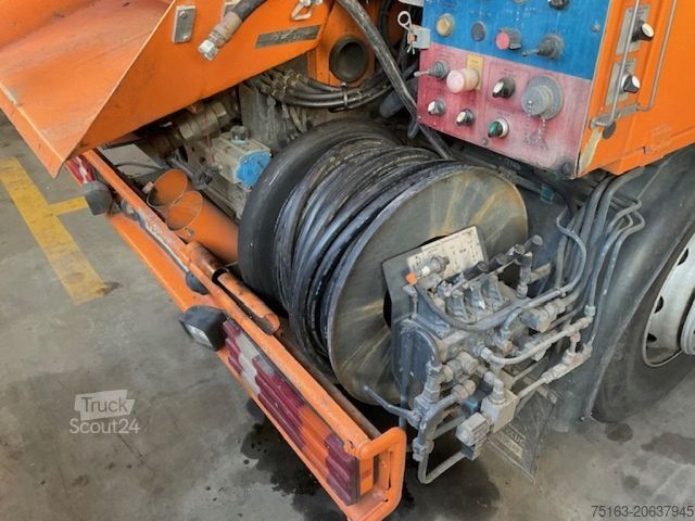 Vakuuma autocisterna MERCEDES-BENZ Actros 2535 L Saug + Spülwagen Assmann Spülmaste