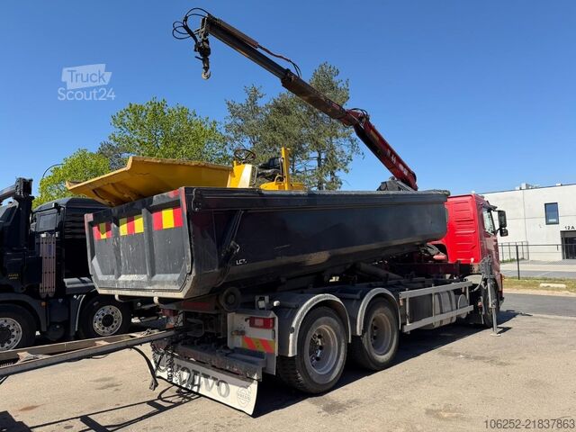 Система за рамо с кука Volvo FH 420 6X2 HOOKLIFT + Z-CRANE HMF 1144 K1 - ALU...