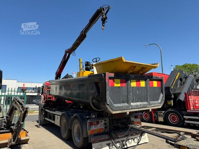 Система за рамо с кука Volvo FH 420 6X2 HOOKLIFT + Z-CRANE HMF 1144 K1 - ALU...