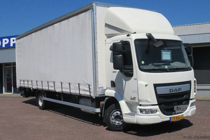 Posuvná plachta DAF LF 250 250 bak + klep + schuifzeil E6