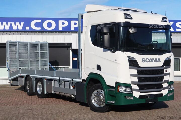 Transportador de automóveis Scania R500 NGS Machine oprijwagen Stuur as.