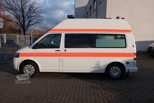Palontorjuntakalusto VOLKSWAGEN T5 Transporter Hochdach lang/KTW/Klima/FN: A91