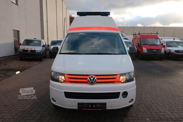 Palontorjuntakalusto VOLKSWAGEN T5 Transporter Hochdach lang/KTW/Klima/FN: A91