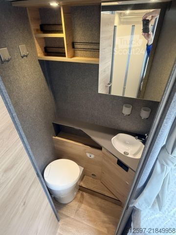 Polointegrovaný karavan DETHLEFFS Just Go Active T 7055 EB Autom.,Isofix,Vorb.-Kit