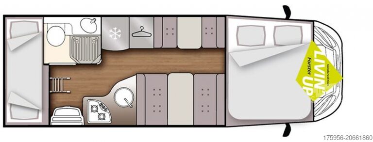 Автодом Alcove Forster FA 699 VB