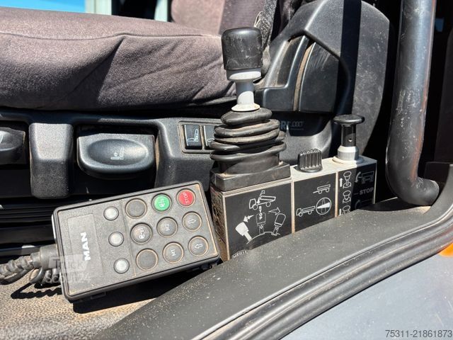 Camion benne à bras amovible MAN TGS 26.470 MEILLER RK 21.65*Lift/Lenk*Retarder