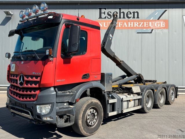 Kroklastbil MERCEDES-BENZ Arocs 3240 8x4 Tridem VDL 25T Abrollkipper*Klima