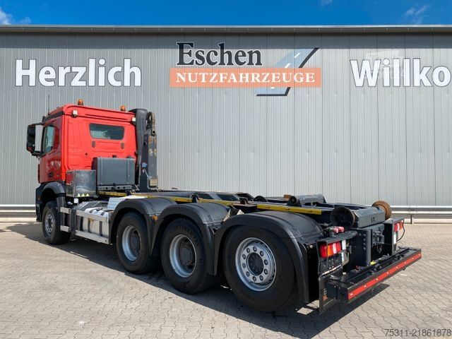 Kroklastbil MERCEDES-BENZ Arocs 3240 8x4 Tridem VDL 25T Abrollkipper*Klima