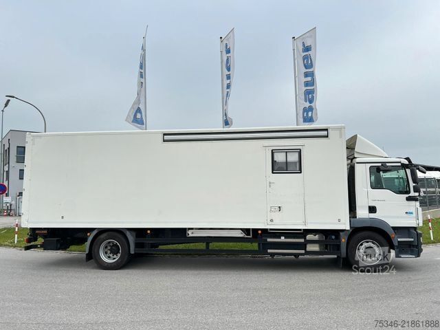 Samochód ciężarowy typu furgon MAN TGM 18.290 BL Koffer 8,35m/LBW 3 to/ nur 190 tkm
