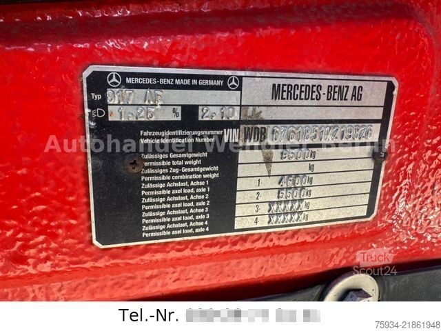 Kitas MERCEDES-BENZ 917 AF LF 16TS 4x4/9Si./Ablstg. auf 7,5t zGG mgl