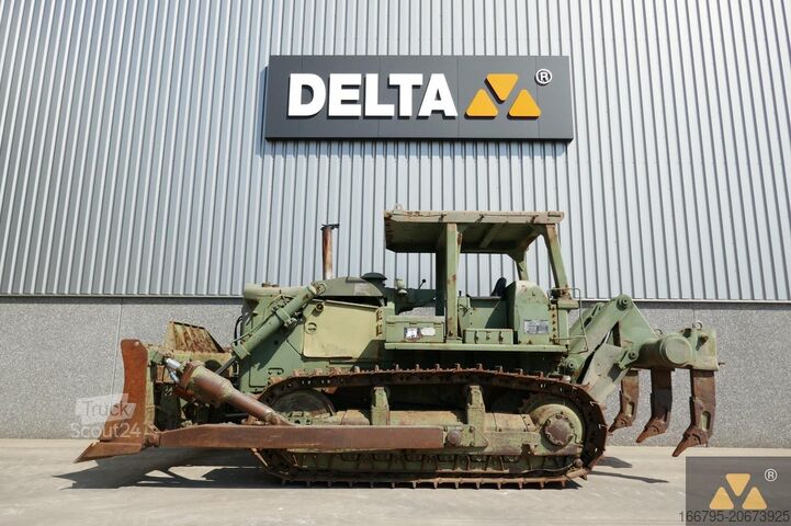 Puskutraktori Caterpillar D7F Ex-army