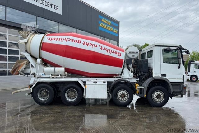 Autobetoniere MERCEDES-BENZ Actros 3244 8x4 Liebherr 9m3