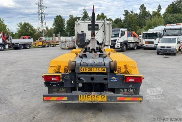 Vozidlo s hákom na kontajnery SCANIA G480 8x4 Abroll Sobag