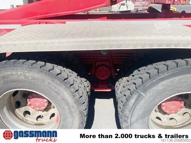 Kanca kasalı yük kamyonu (roll-off) MAN TGS 35.500 8x4 BB, Pritarder, Meiller RK 30.65