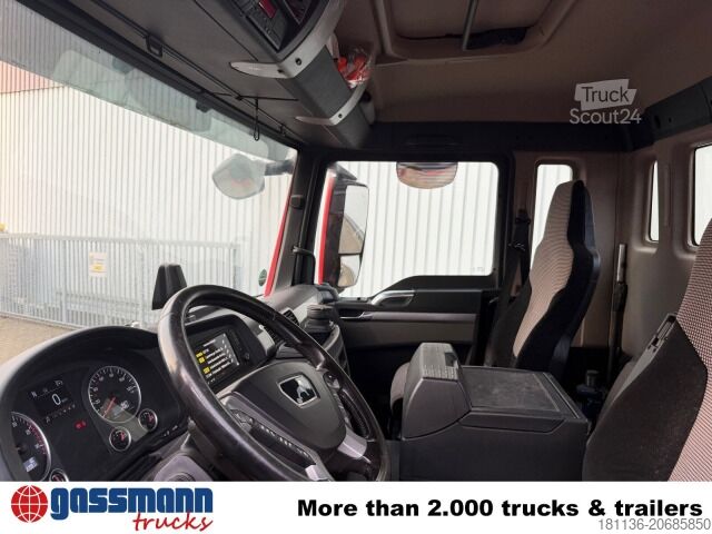 Kanca kasalı yük kamyonu (roll-off) MAN TGS 35.500 8x4 BB, Pritarder, Meiller RK 30.65