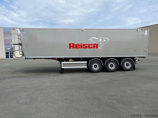 Reisch 3 dingilli damperli dorse 50m³ Reisch 3-Achs-Kippsattelauflieger Alumulde Alug