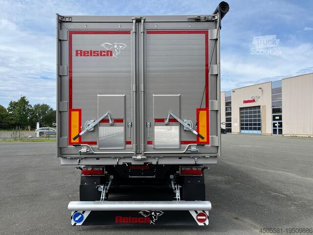 Reisch 3 dingilli damperli dorse 50m³ Reisch 3-Achs-Kippsattelauflieger Alumulde Alug