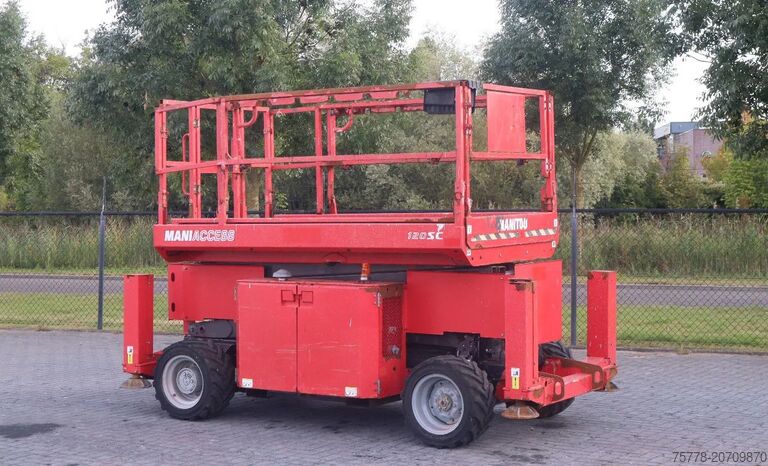 Elevador de tijera Manitou 120 SC -2 | 12 METER | 454 KG