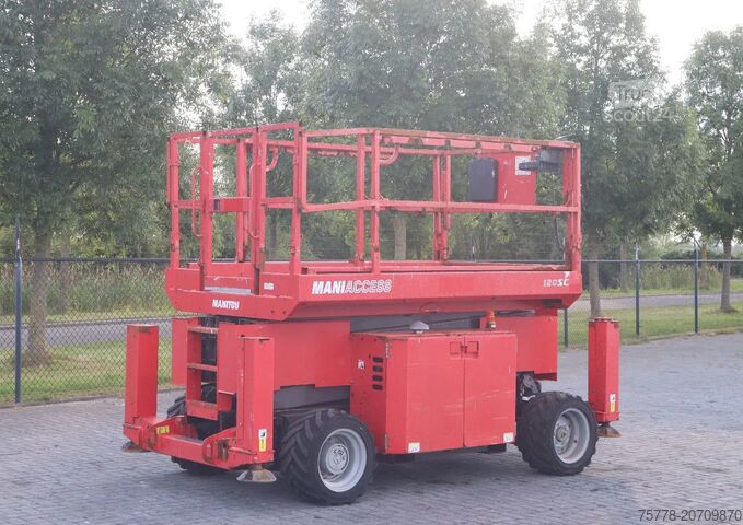 Elevador de tijera Manitou 120 SC -2 | 12 METER | 454 KG
