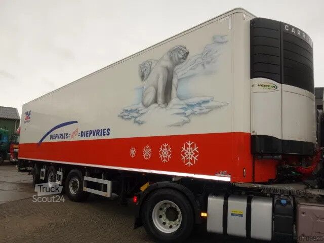 Kühl-/Tiefkühltransport Chereau 3 AXEL,2 ASSENGESTUURD,1 LIFTAS,APK GEKEURD