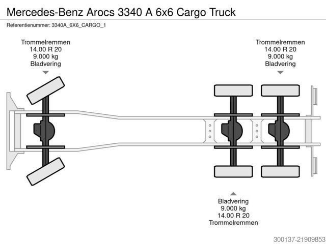 Brezenta Mercedes-Benz Arocs 3340 Multi Purpose Vehicle