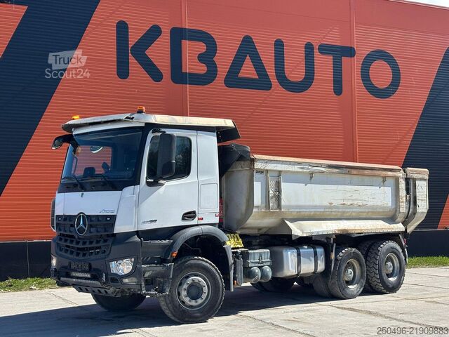 Benne Mercedes-Benz Arocs 3363 6x4 FULL STEEL / DRUM BRAKES / BOX L...