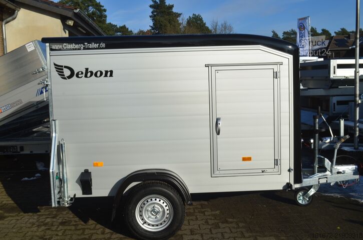 Remorcă carosată Debon NEU 1300Kg 251x125x156 C255 Koffer Alu