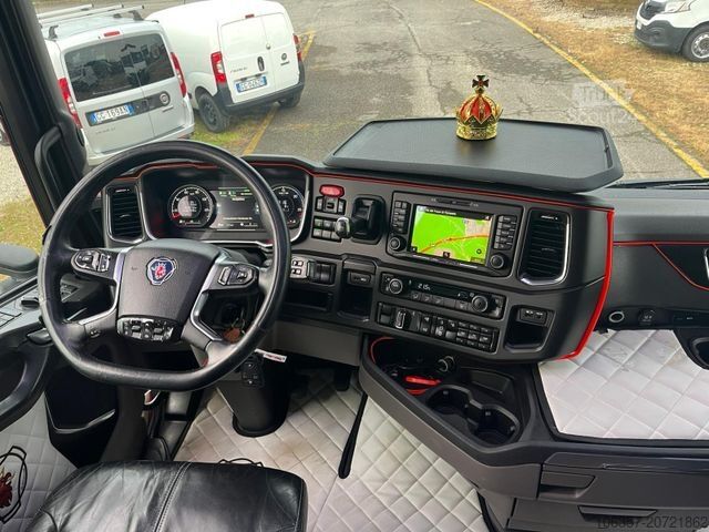 Τυπική μονάδα τράκτορα SCANIA S500 Highline Standklima,Retarder,Vollluft