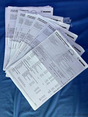 Τυπική μονάδα τράκτορα SCANIA S500 Highline Standklima,Retarder,Vollluft