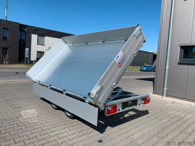Тристранен самосвален ремарке SARIS Dreiseitenkipper elektrisch K3*2,7t*306 170 2700
