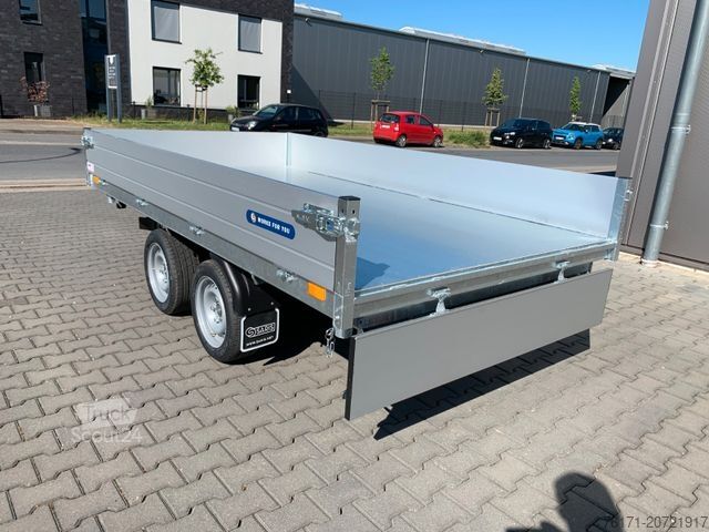 Тристранен самосвален ремарке SARIS Dreiseitenkipper elektrisch K3*2,7t*306 170 2700