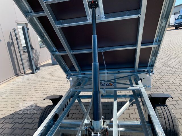 Тристранен самосвален ремарке SARIS Dreiseitenkipper elektrisch K3*2,7t*306 170 2700