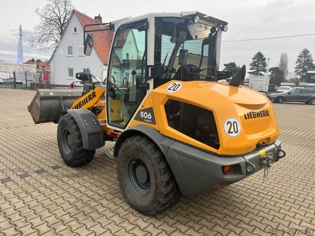 Încărcător pe roți LIEBHERR 506 C Radlader 4x4 Schaufel Schnellwechsler