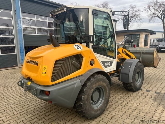 Încărcător pe roți LIEBHERR 506 C Radlader 4x4 Schaufel Schnellwechsler