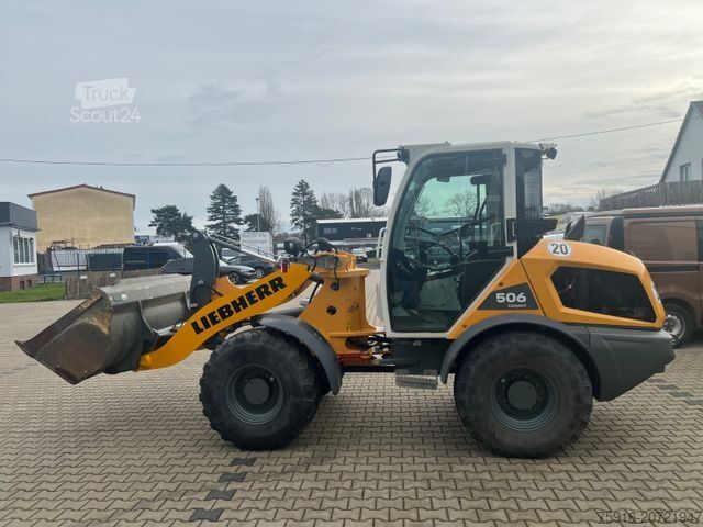 Încărcător pe roți LIEBHERR 506 C Radlader 4x4 Schaufel Schnellwechsler
